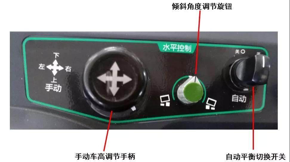 洋马全喂入收割机水平控制装置使用方法