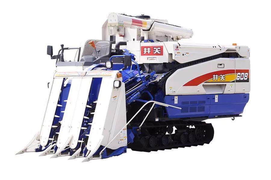 东风井关HF608G半喂入收割机赏析