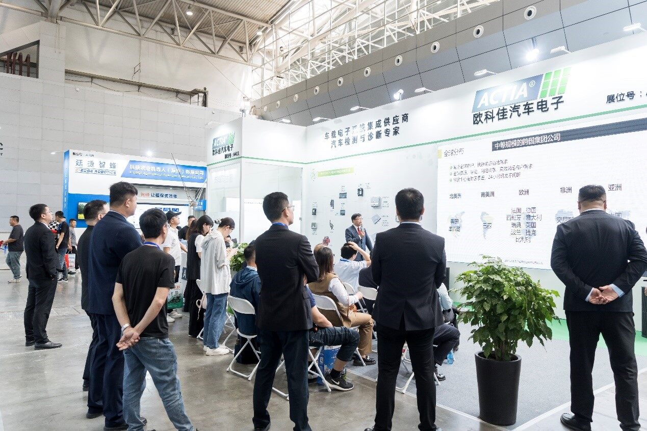 欧科佳中国首秀农机展