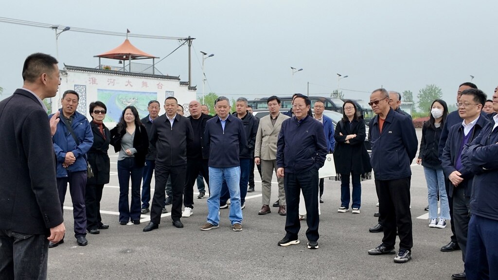 走进一线 参观交流——协会领导与企业代表赴颍上王岗镇参观走访